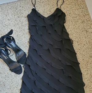Niki lavas little black dress
